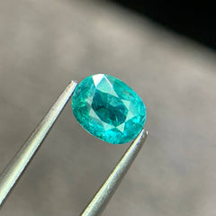 0.66 Ct Rare Blue Grandidierite Oval Cut