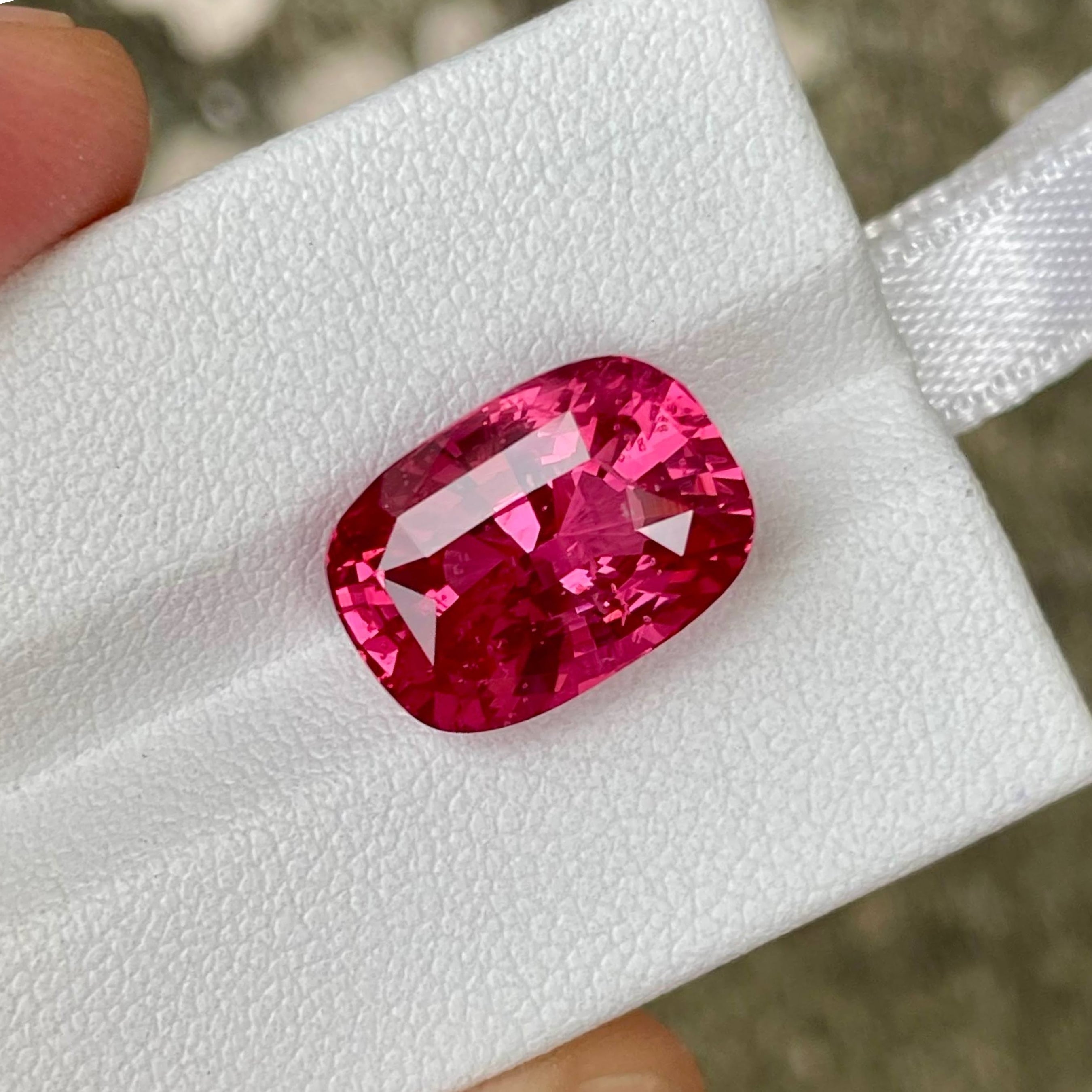 10.14 Carat Reddish Pink Mehenge Spinel 