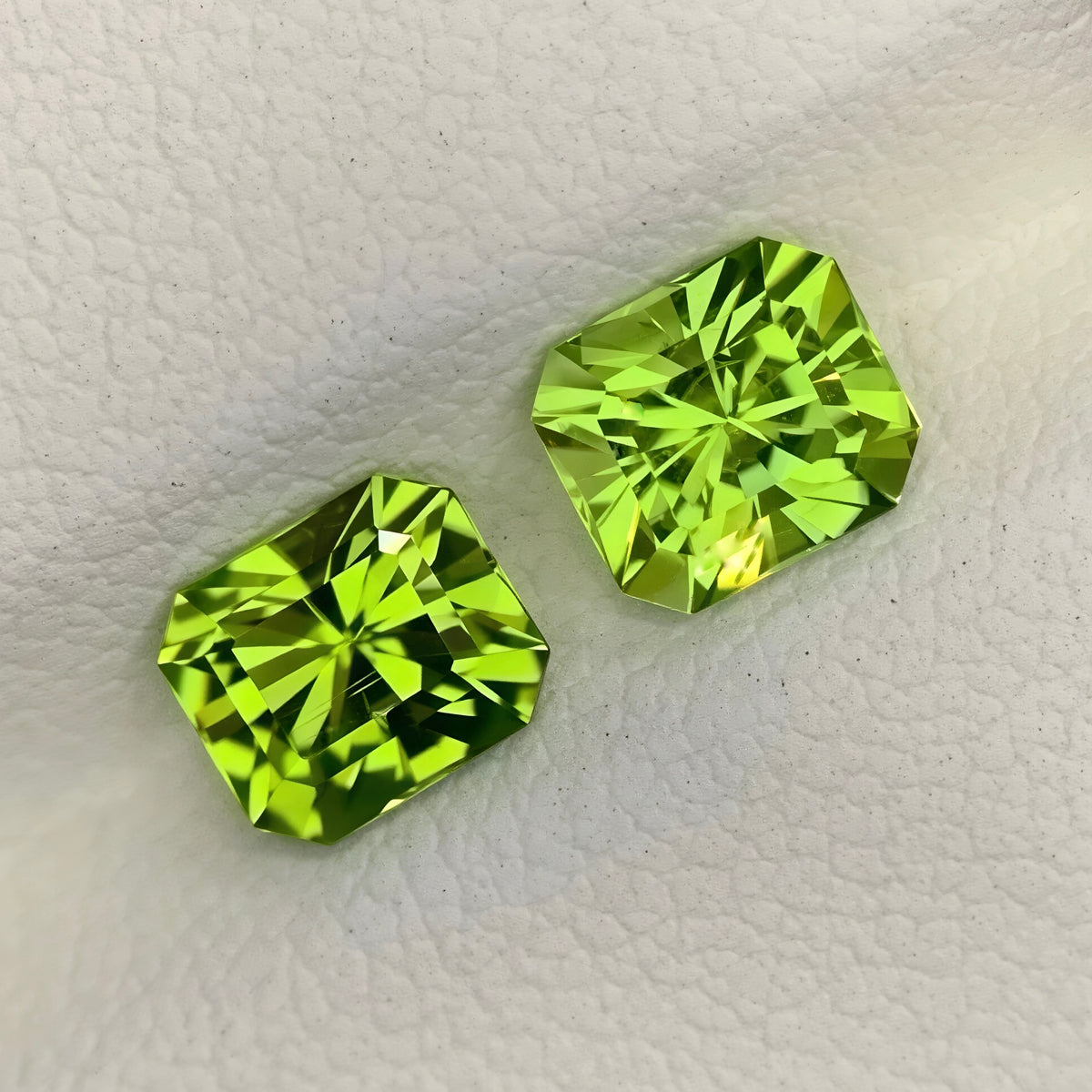 pakistani-peridot-pair-2-51ct-eye-clean-octagon-radiant-cut