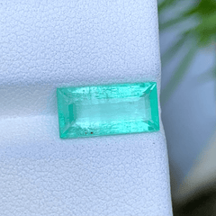 2.89ct Panjshir Emerald Baguette Cut