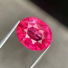 5.15 Ct Pink Mahenge Spinel Oval Cut