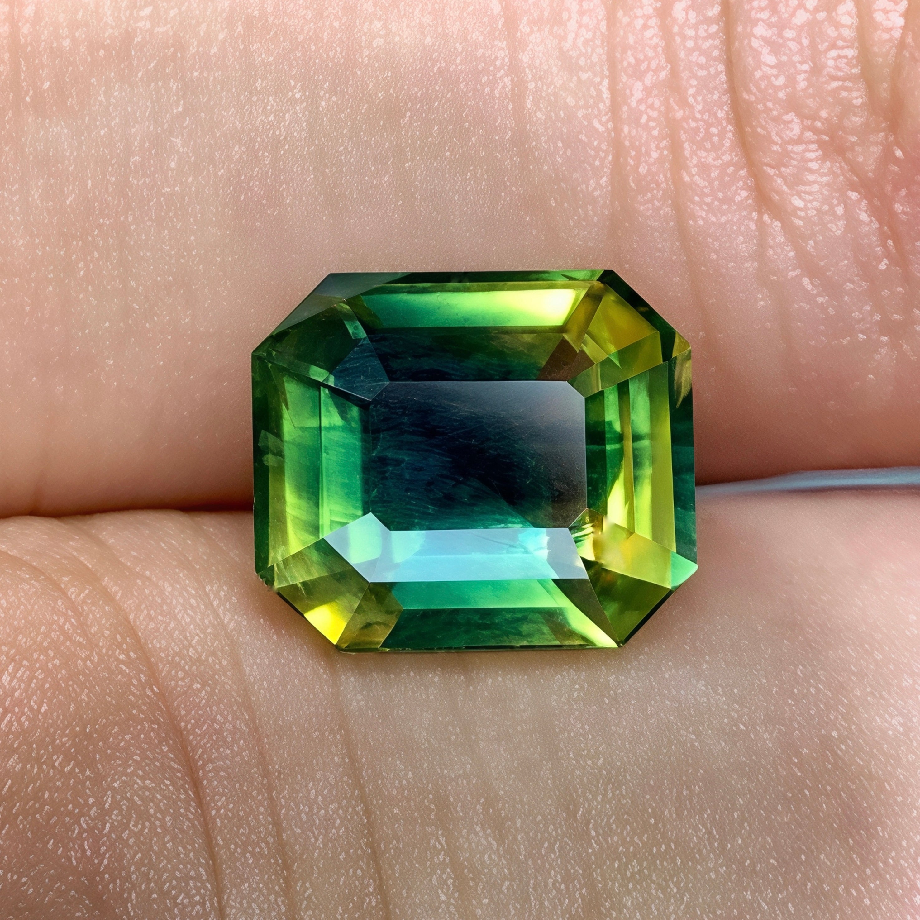 3-06-carats-bicolor-parti-sapphire-emerald-cut-unheated-madagascar