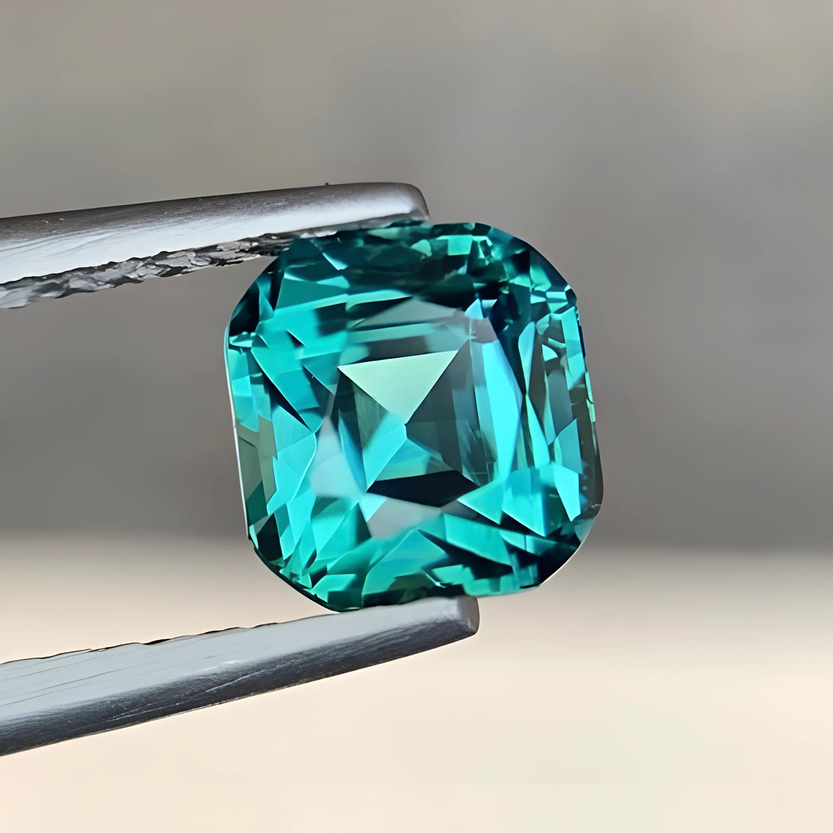 1.20ct Lagoon Tourmaline Cushion
