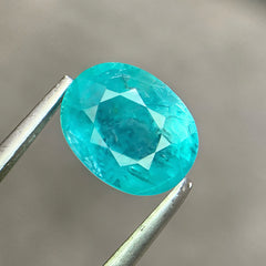  1.23 Ct Rare Blue Grandidierite Oval