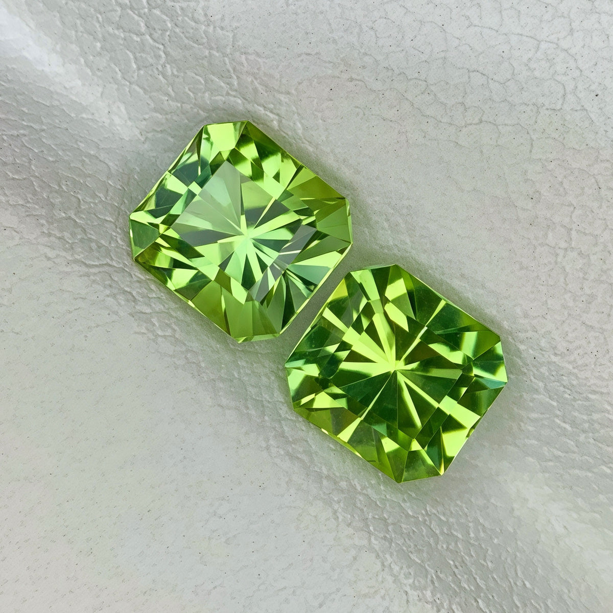 2.23 Ct Green Afghan Tourmaline Pair
