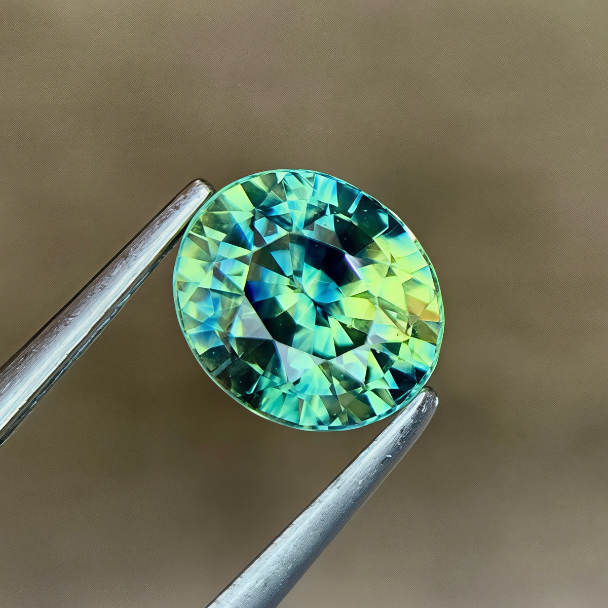 1.57ct Natural Parti Sapphire Oval