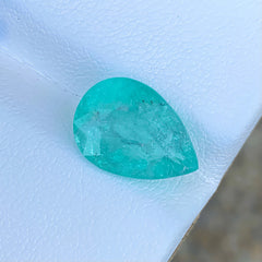 4.40ct Certified Paraiba Tourmaline Pear