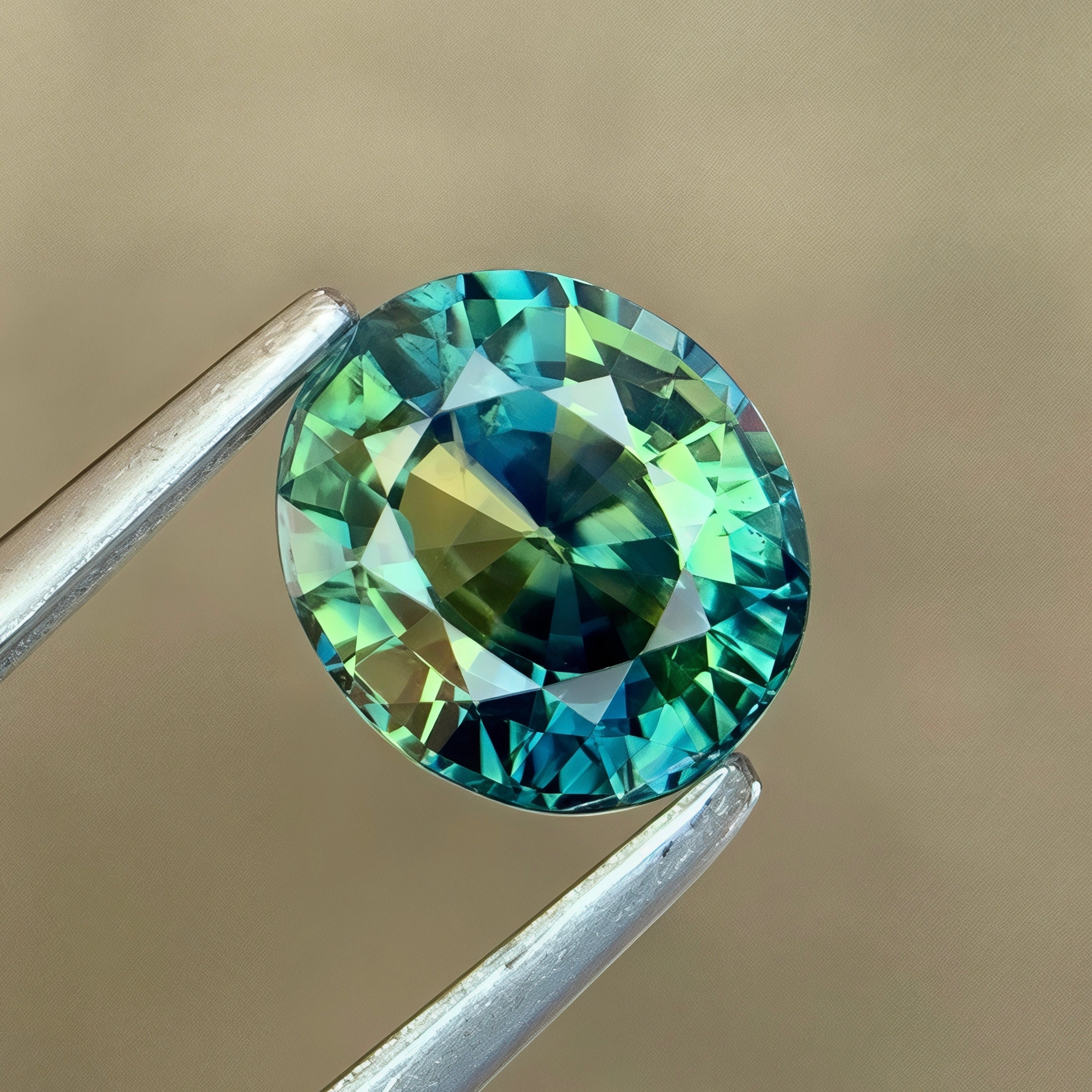 1.08ct Natural Parti Sapphire Oval