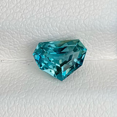 1.18ct Deep Blue Aquamarine Custom Cut