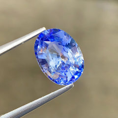 2.16ct Bi-Color Sapphire Oval Cut