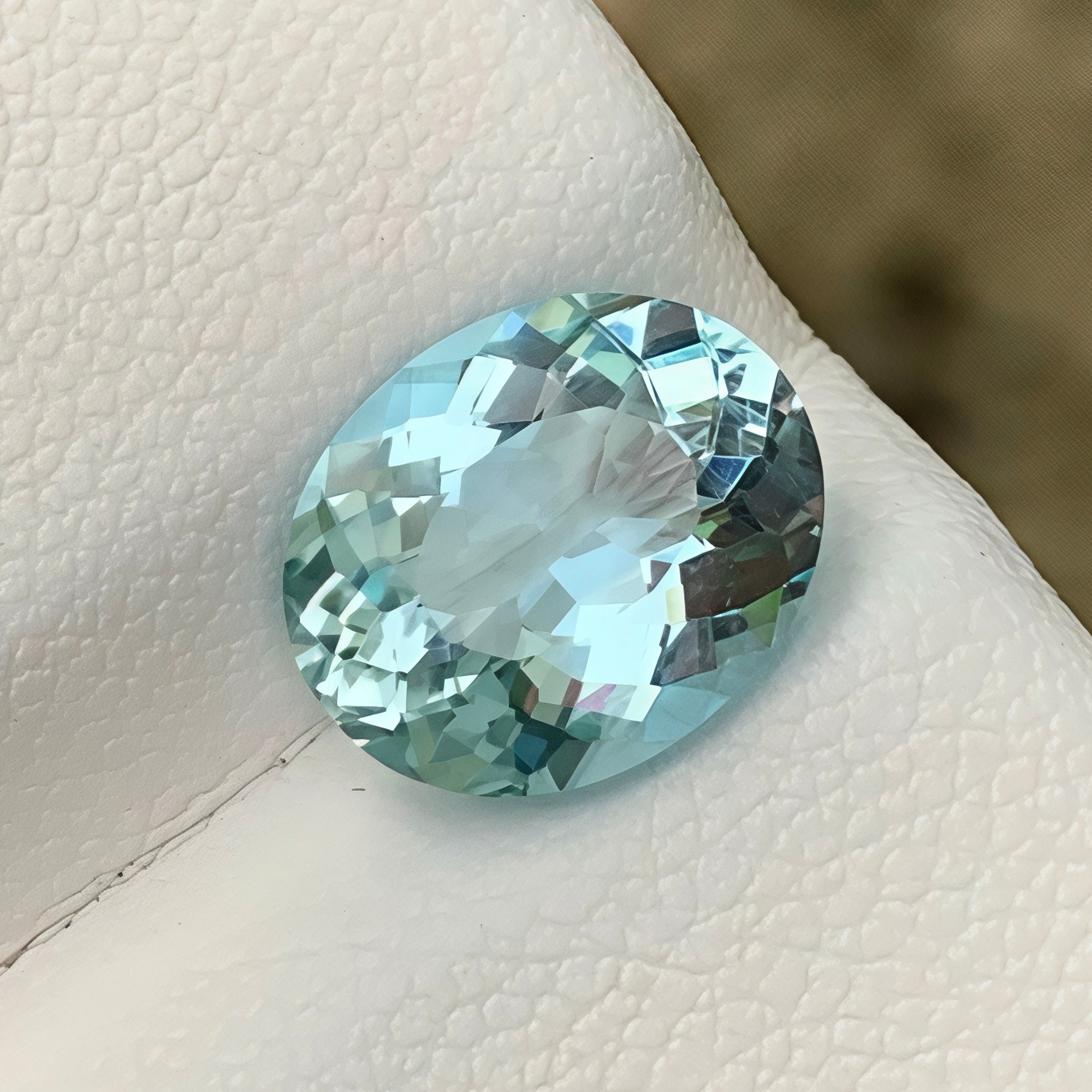 2.48ct Sky Blue Aquamarine Oval Cut 
