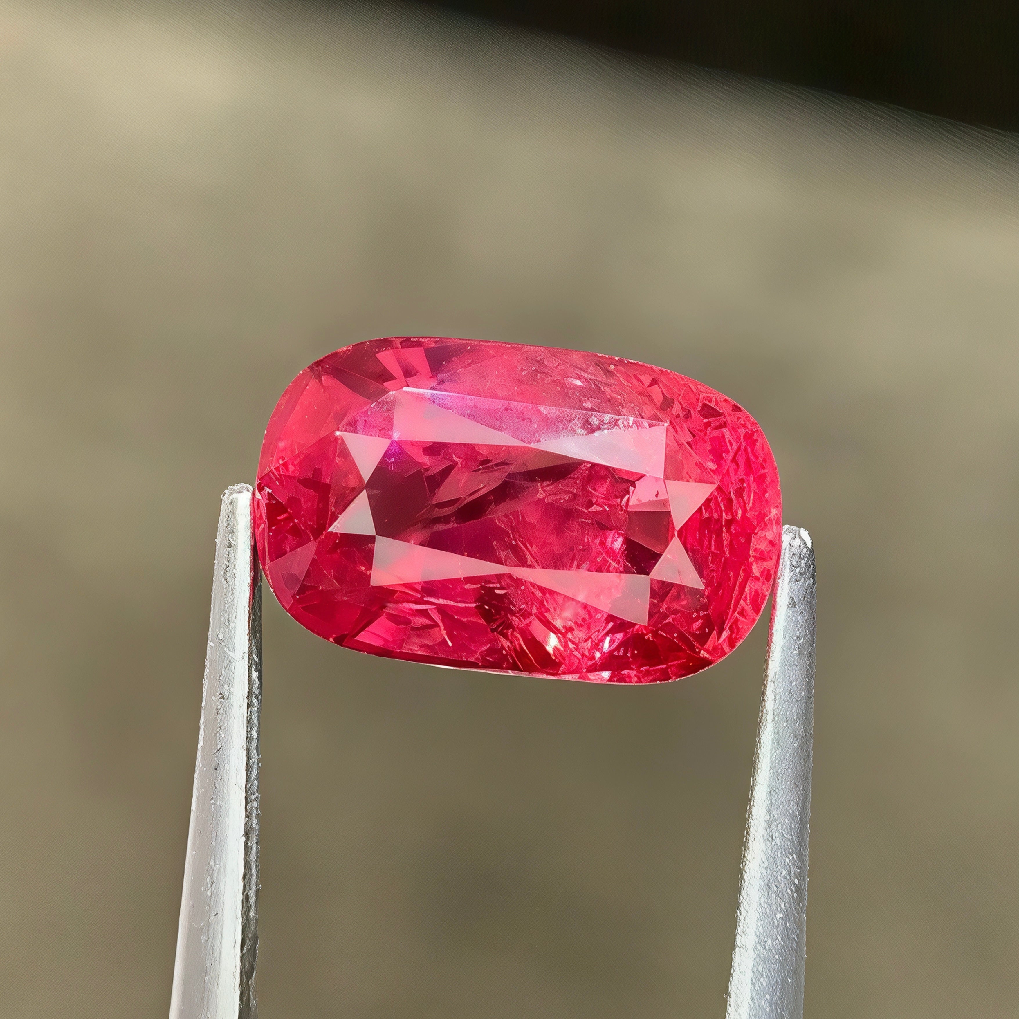 2.08ct Mahenge Spinel Cushion Cut