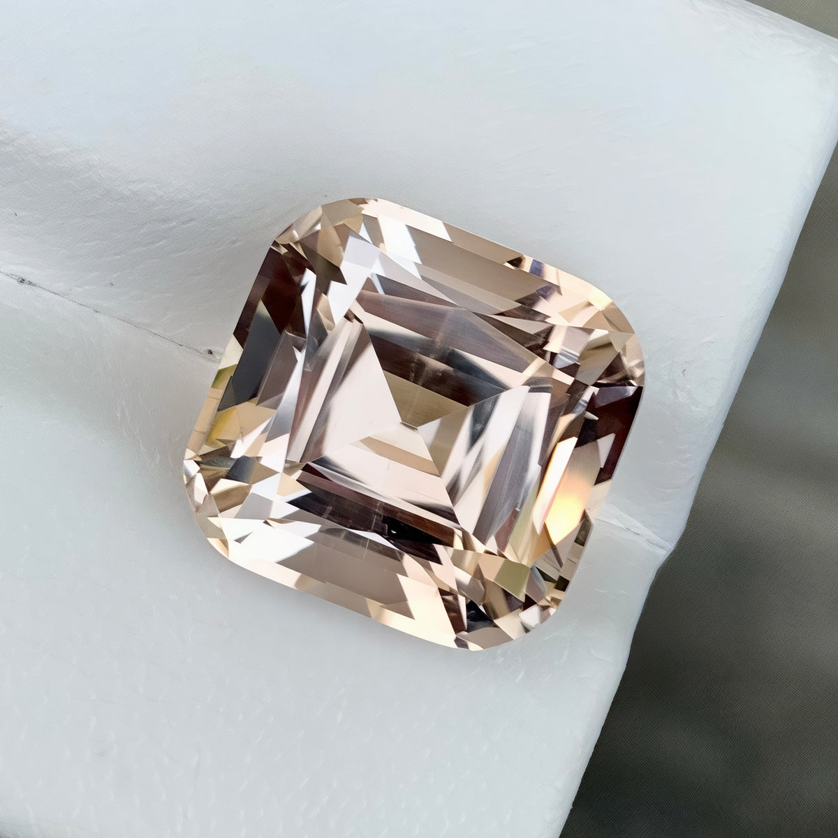 11.74ct Champagne Topaz Cushion Cut