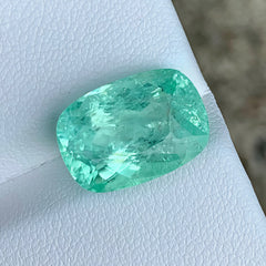 8.52ct AIGS Paraiba Tourmaline Cushion Cut
