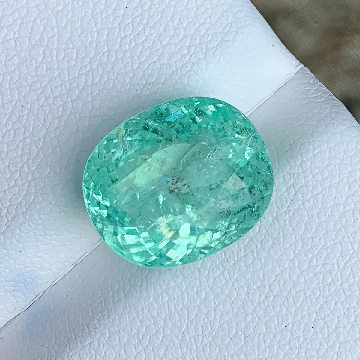 10.54Ct AIGS Paraiba Tourmaline Oval Cut