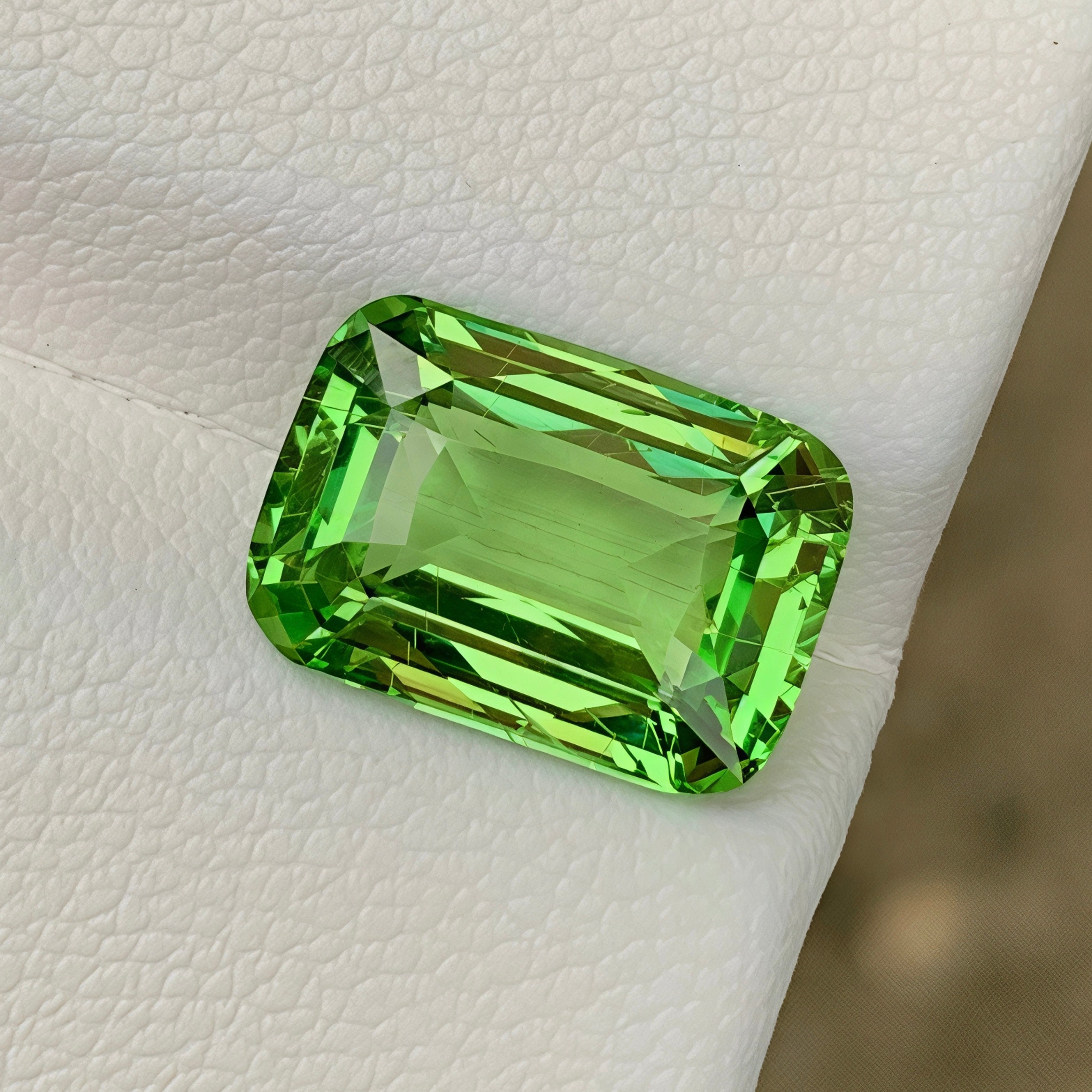 5.23Ct Leaf Green Tsavorite Garnet