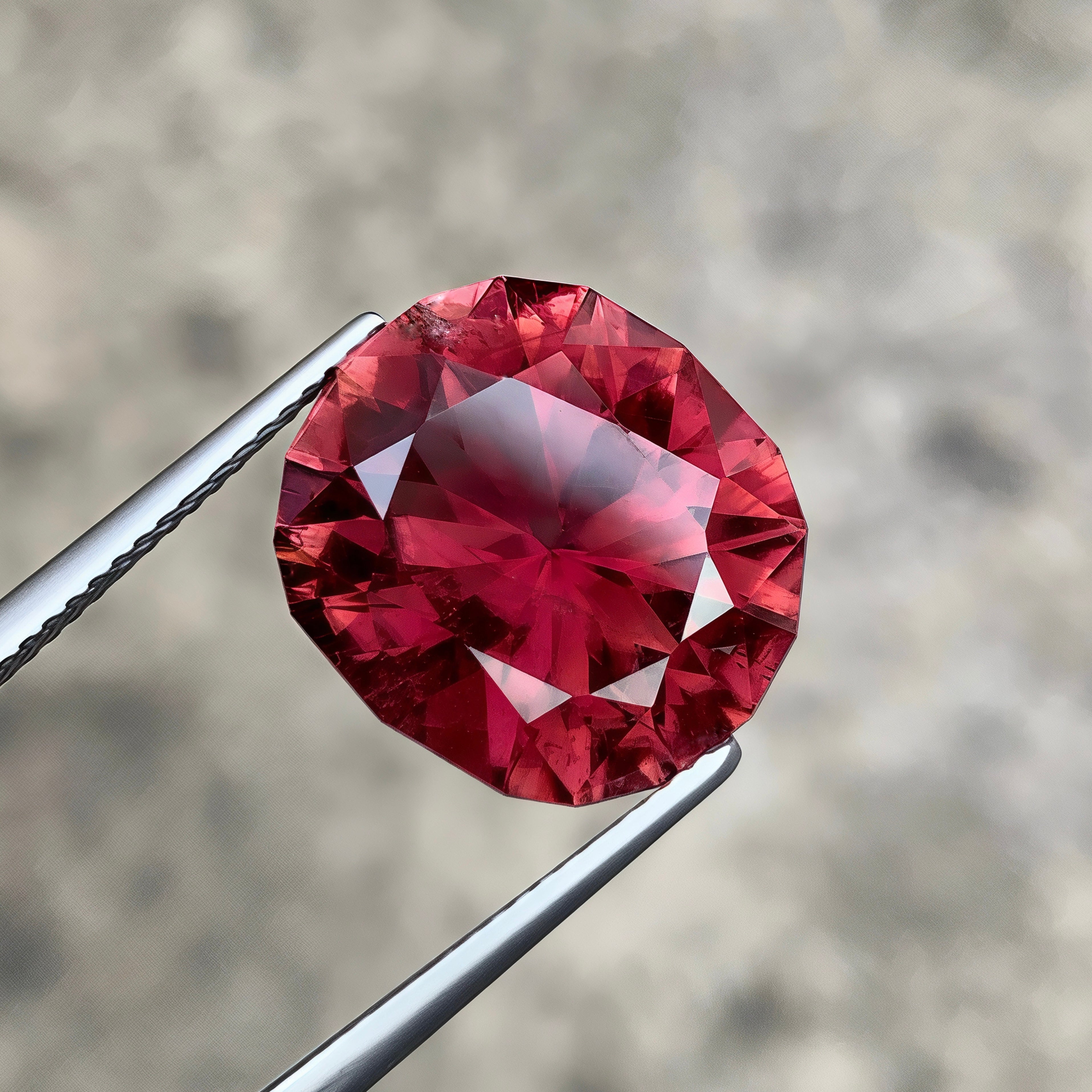 10.20Ct Peachy Red Tourmaline
