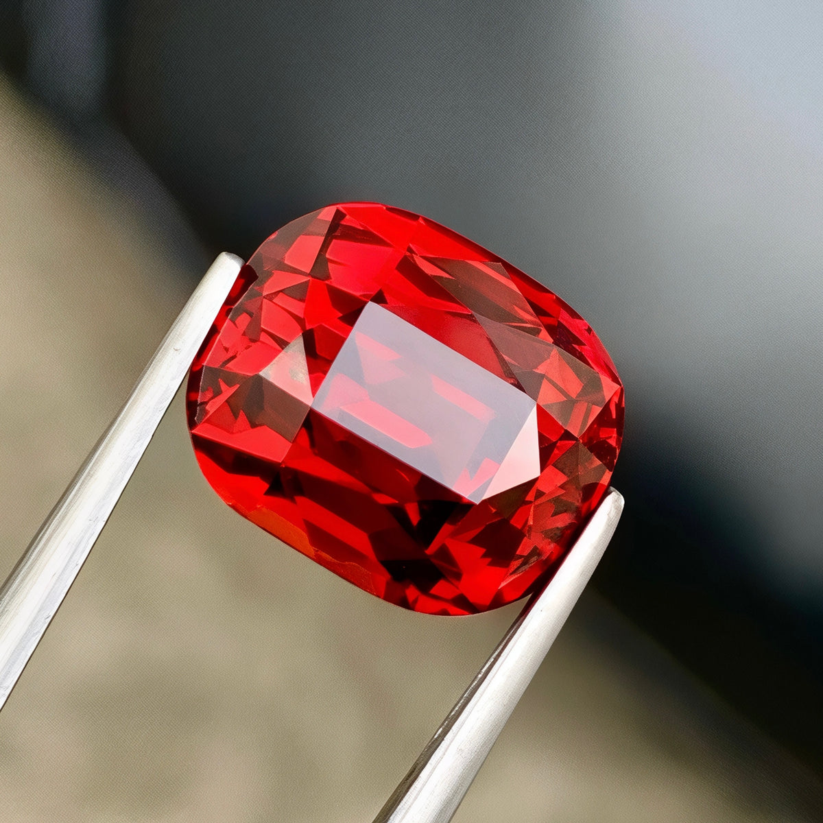 5.93Ct Bright Red Garnet