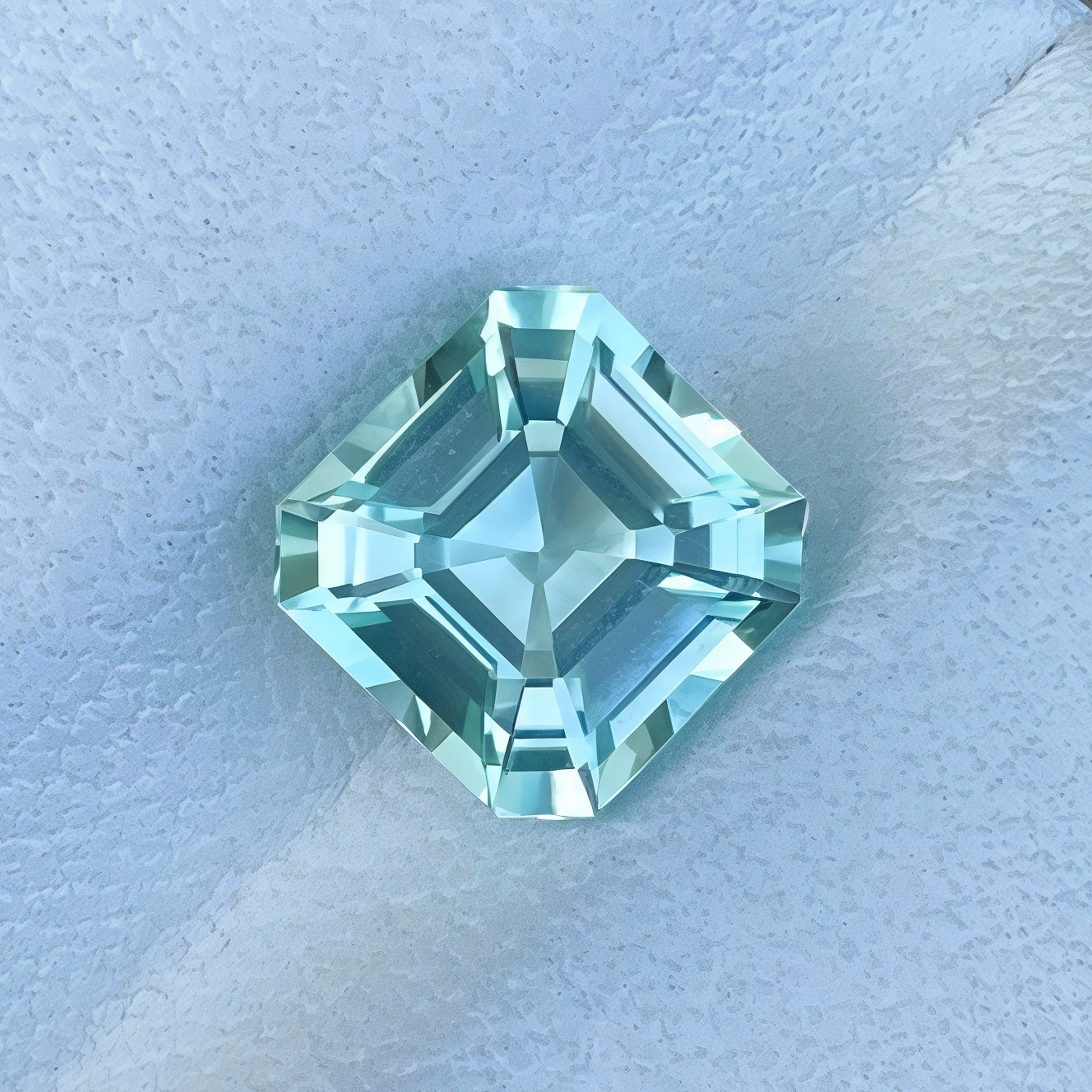 1.78ct Seafoam Tourmaline Asscher Cut 
