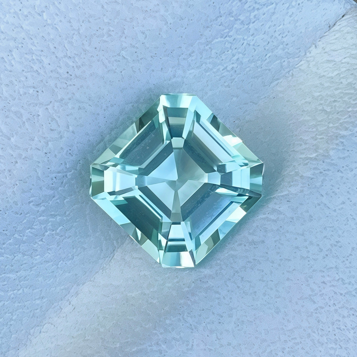1.78ct Seafoam Tourmaline Asscher Cut 