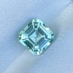 1.78ct Seafoam Tourmaline Asscher Cut 