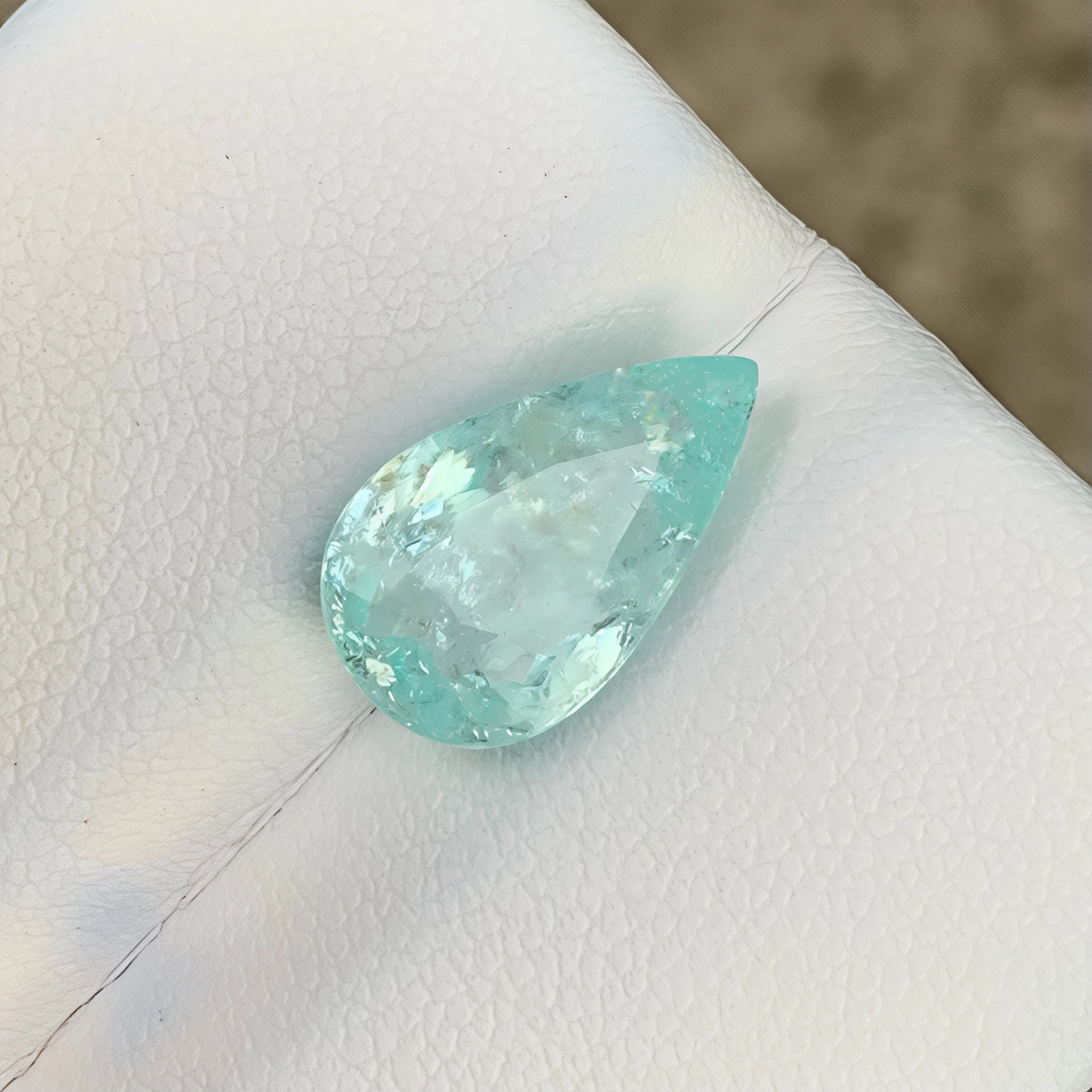 Certified 3.11Ct Paraiba Tourmaline