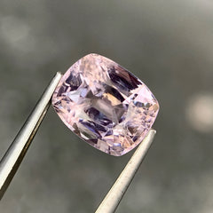 2.13 Ct Peach Pink Spinel Cushion Cut 
