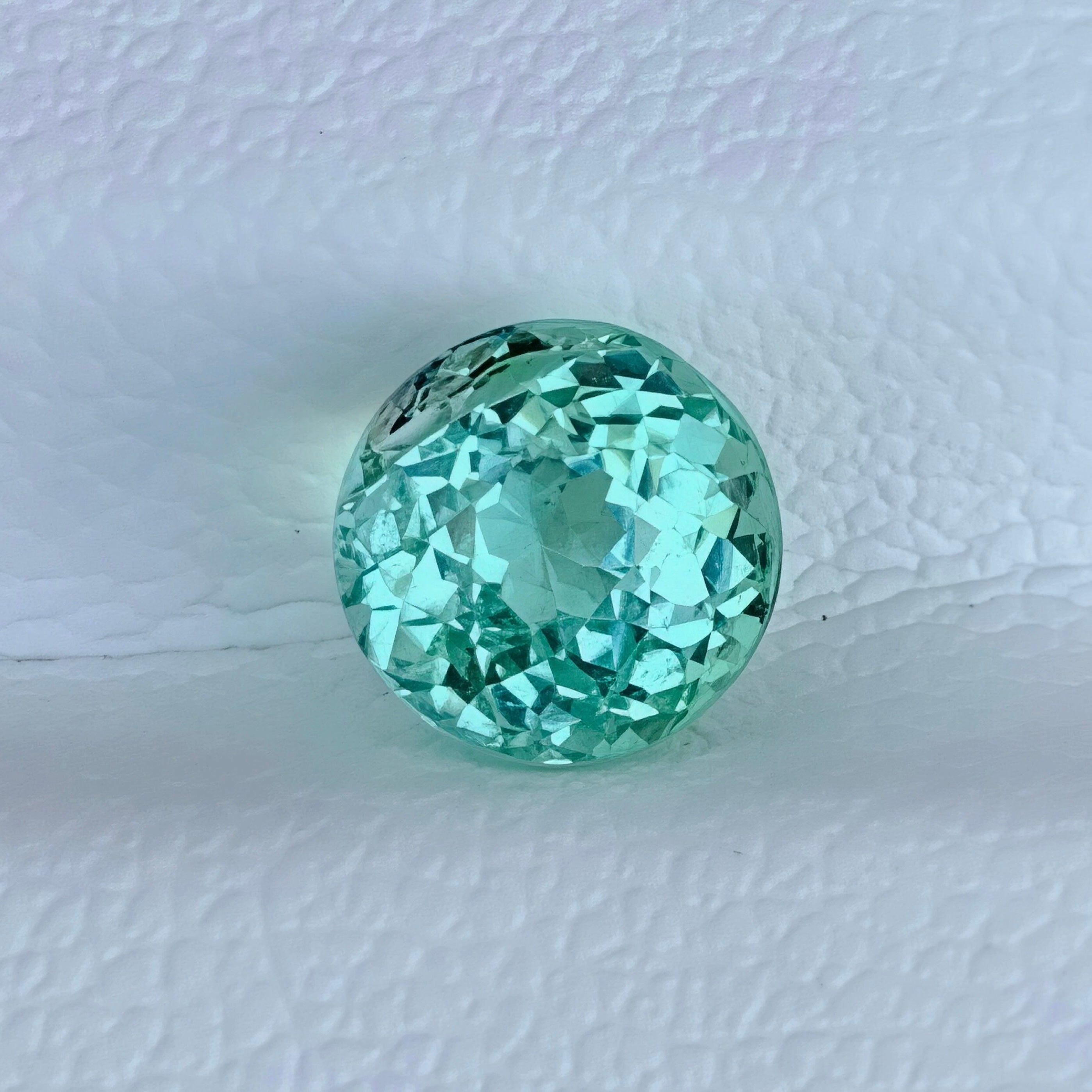 1.17Ct Round Paraiba Tourmaline