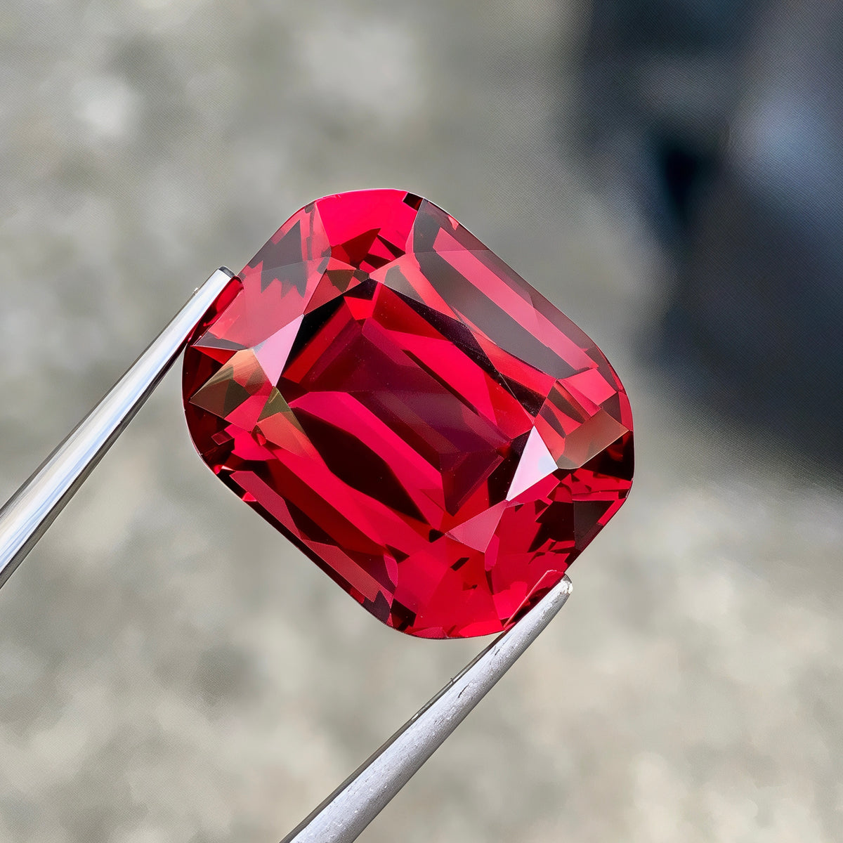 12.75Ct Bright Red Garnet