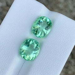 Certified Paraiba Tourmaline Pair 5.78Ct