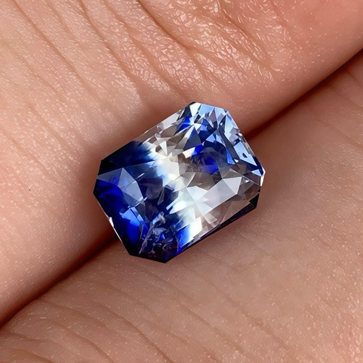 2.04Ct Untreated Bi-Color Sapphire