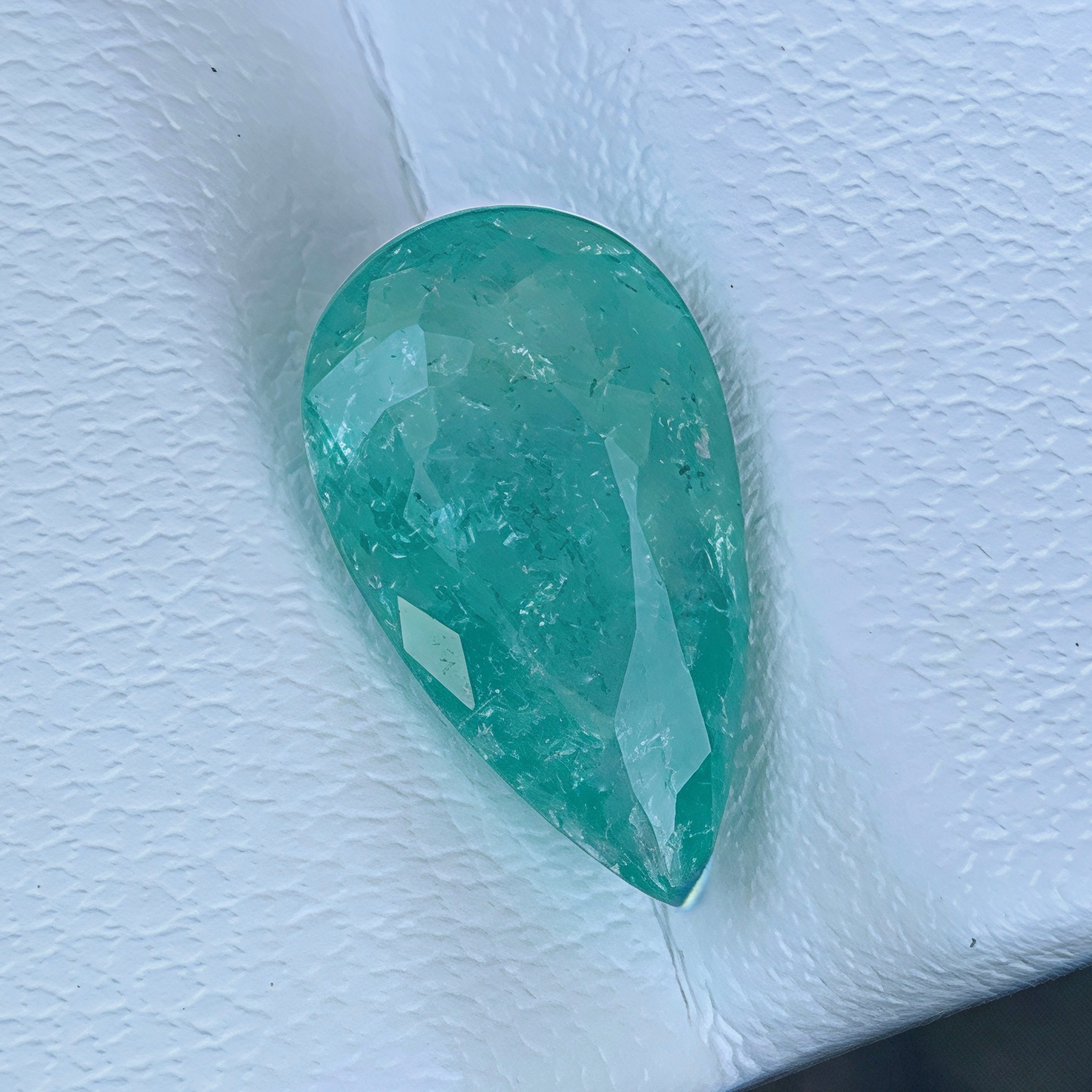 2.97 Ct ICA Certified Paraiba Tourmaline Pear 