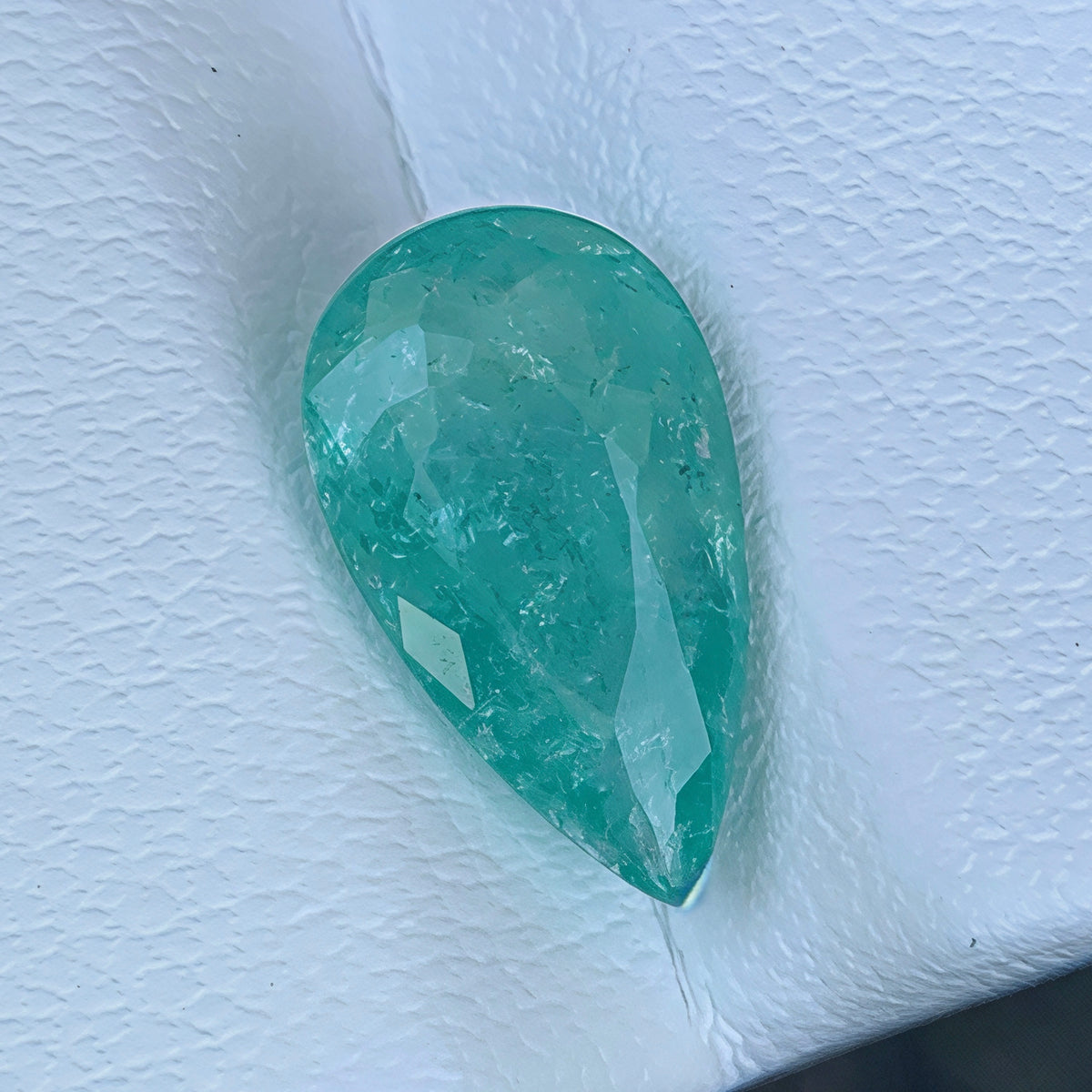 2.97 Ct ICA Certified Paraiba Tourmaline Pear 
