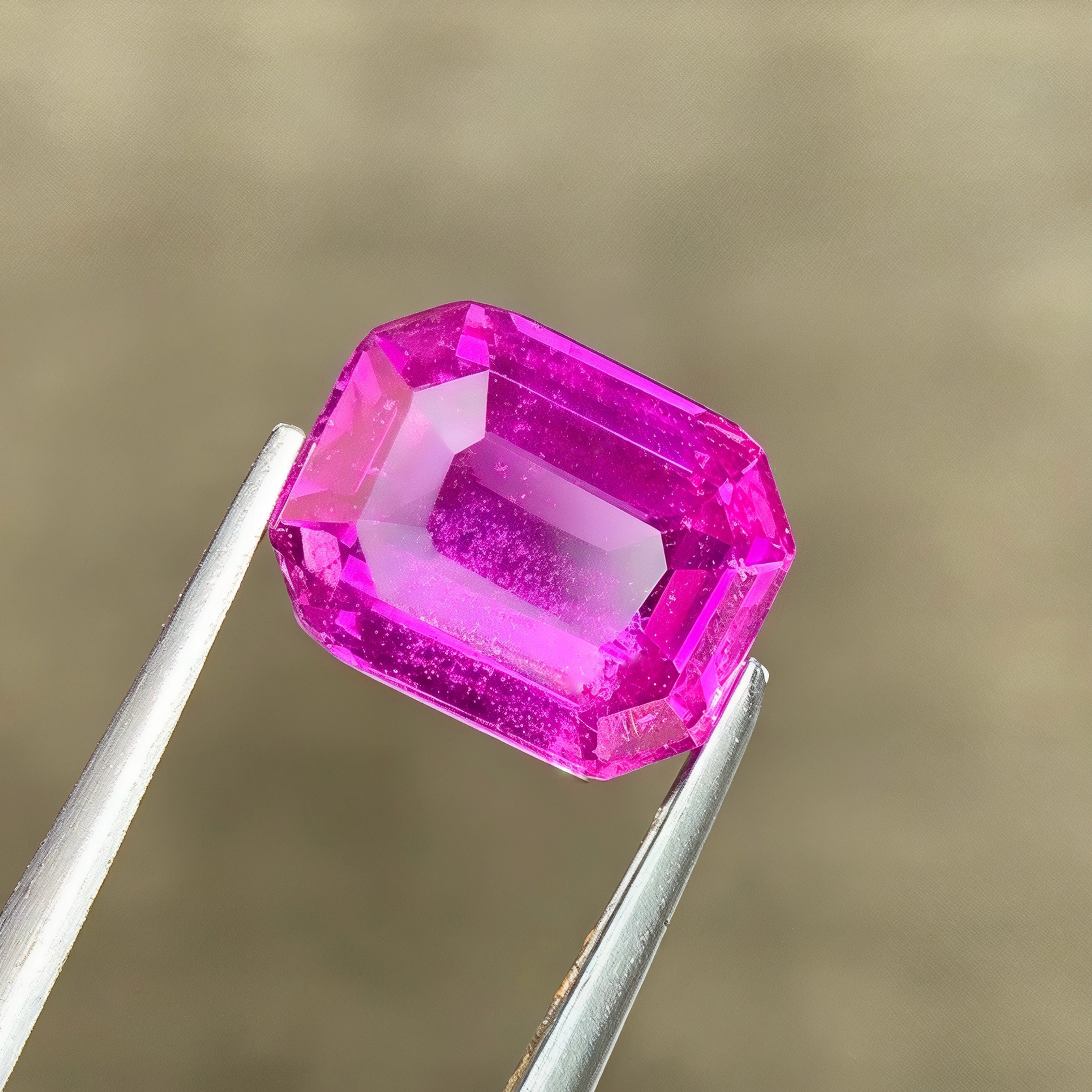 3.31Ct Purplish Pink Sapphire