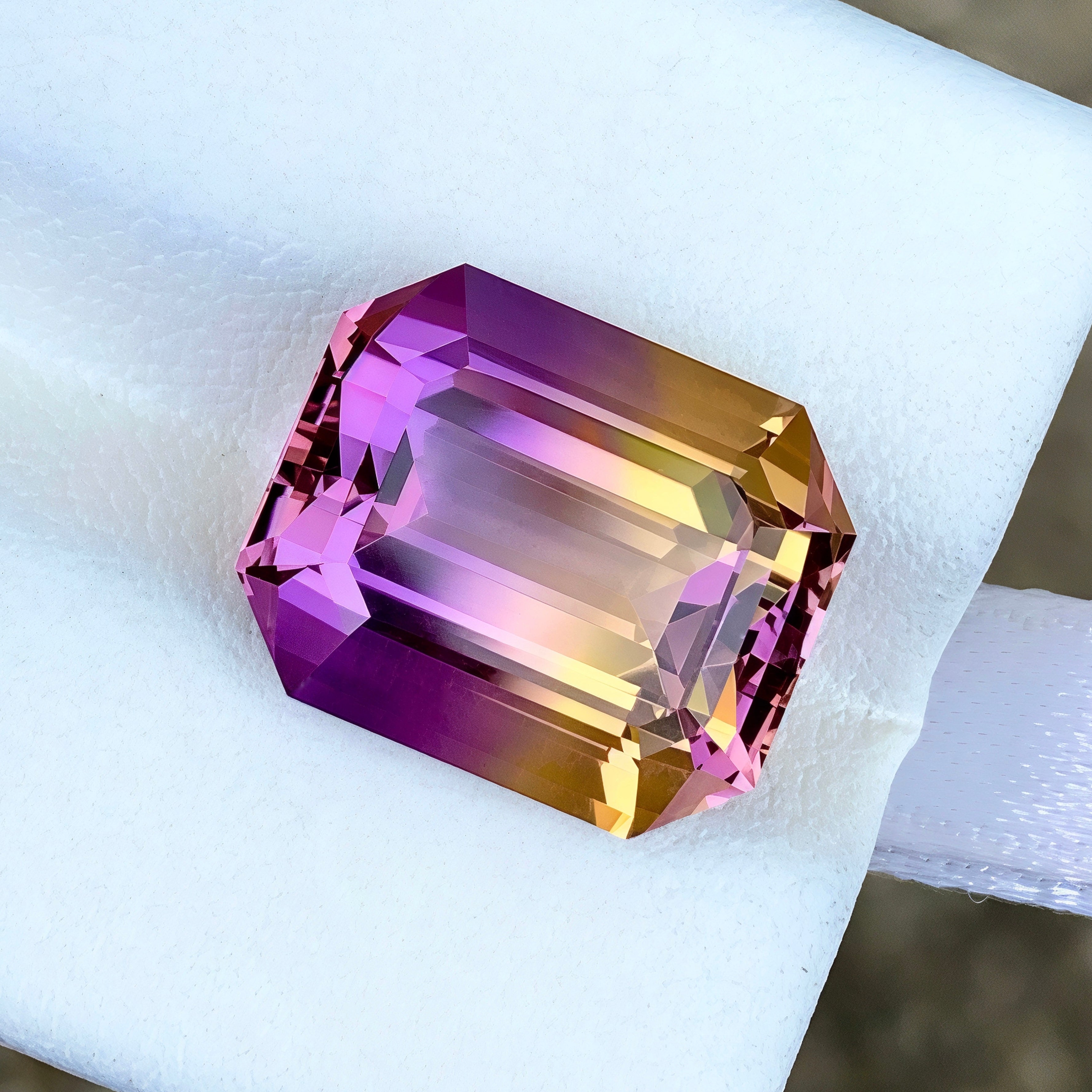 9.29 Ct Finest Ametrine Emerald Cut