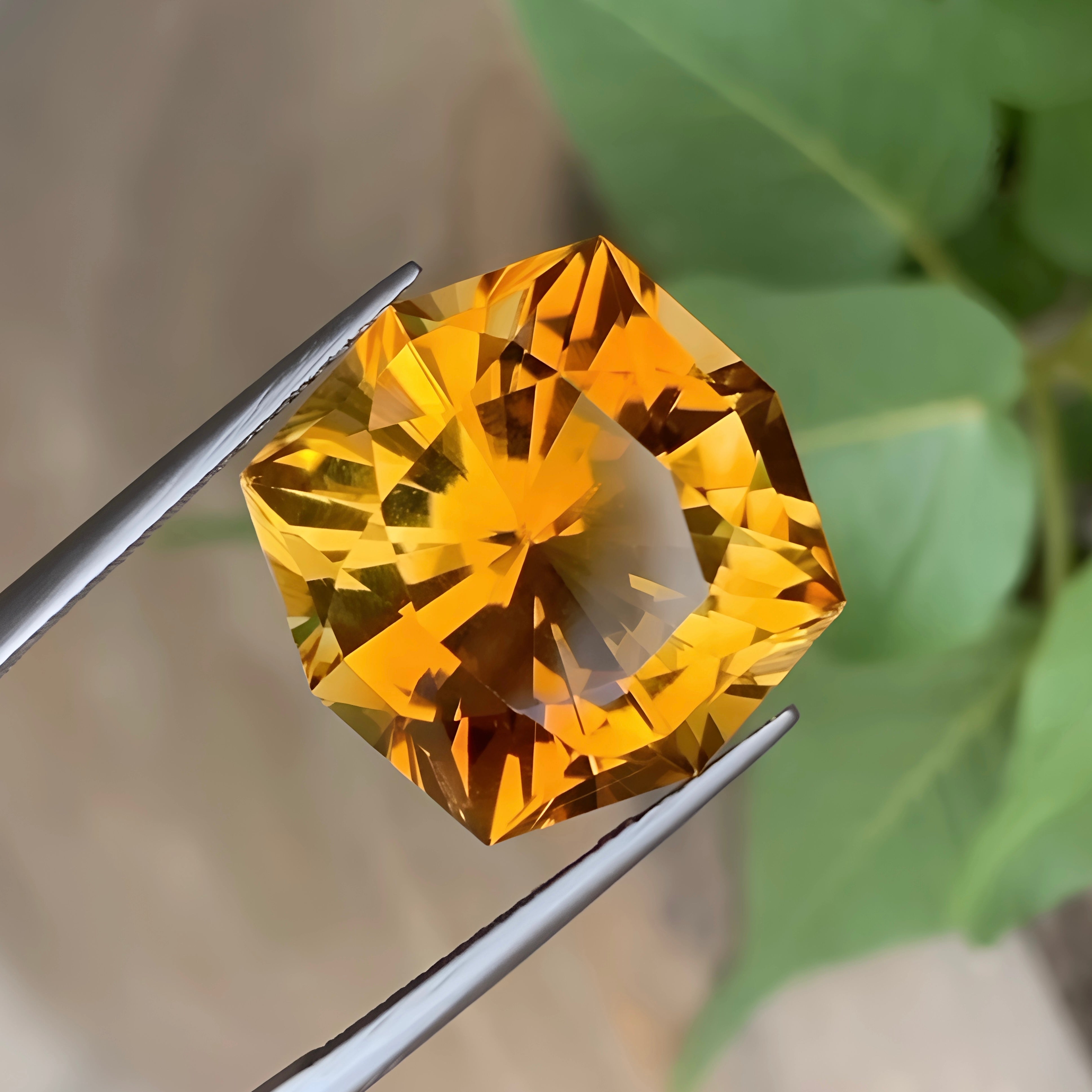 21.47Ct Mandarin Citrine