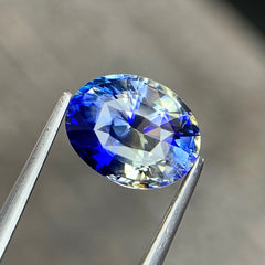 2.61 Ct Natural Parti Sapphire Oval