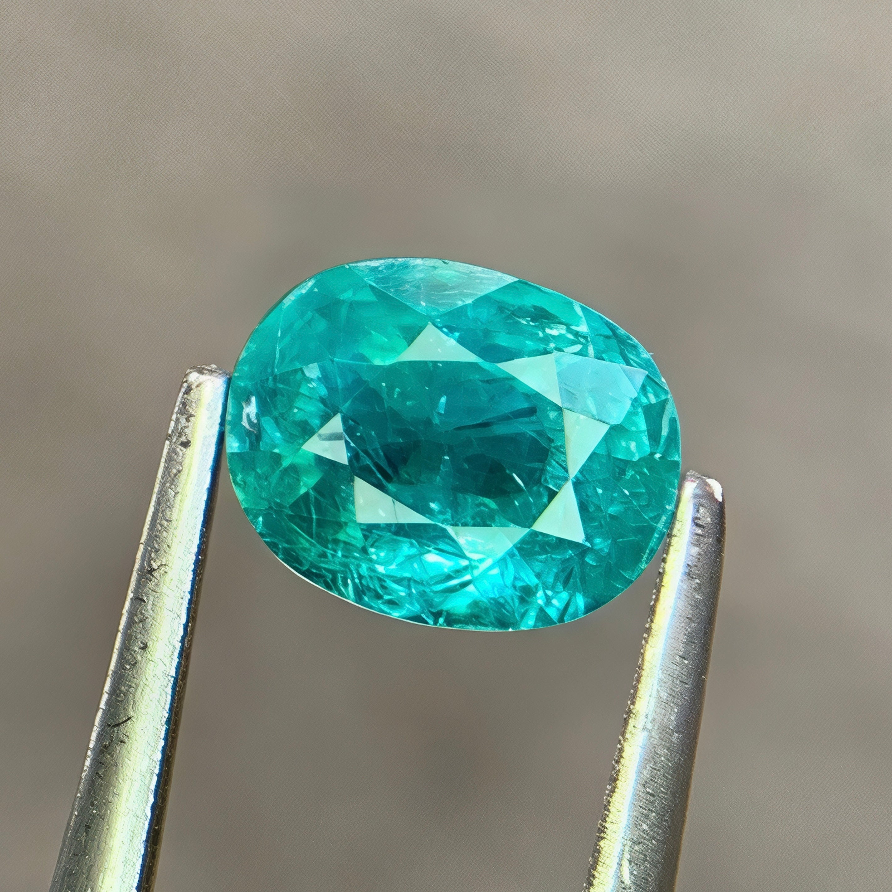 0.66 Ct Rare Blue Grandidierite Oval Cut