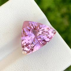 Triangular Shape Pink Kunzite