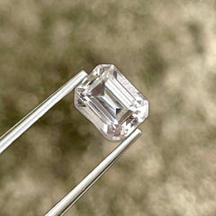 2.35 Carats Topaz Stone Emerald Cut