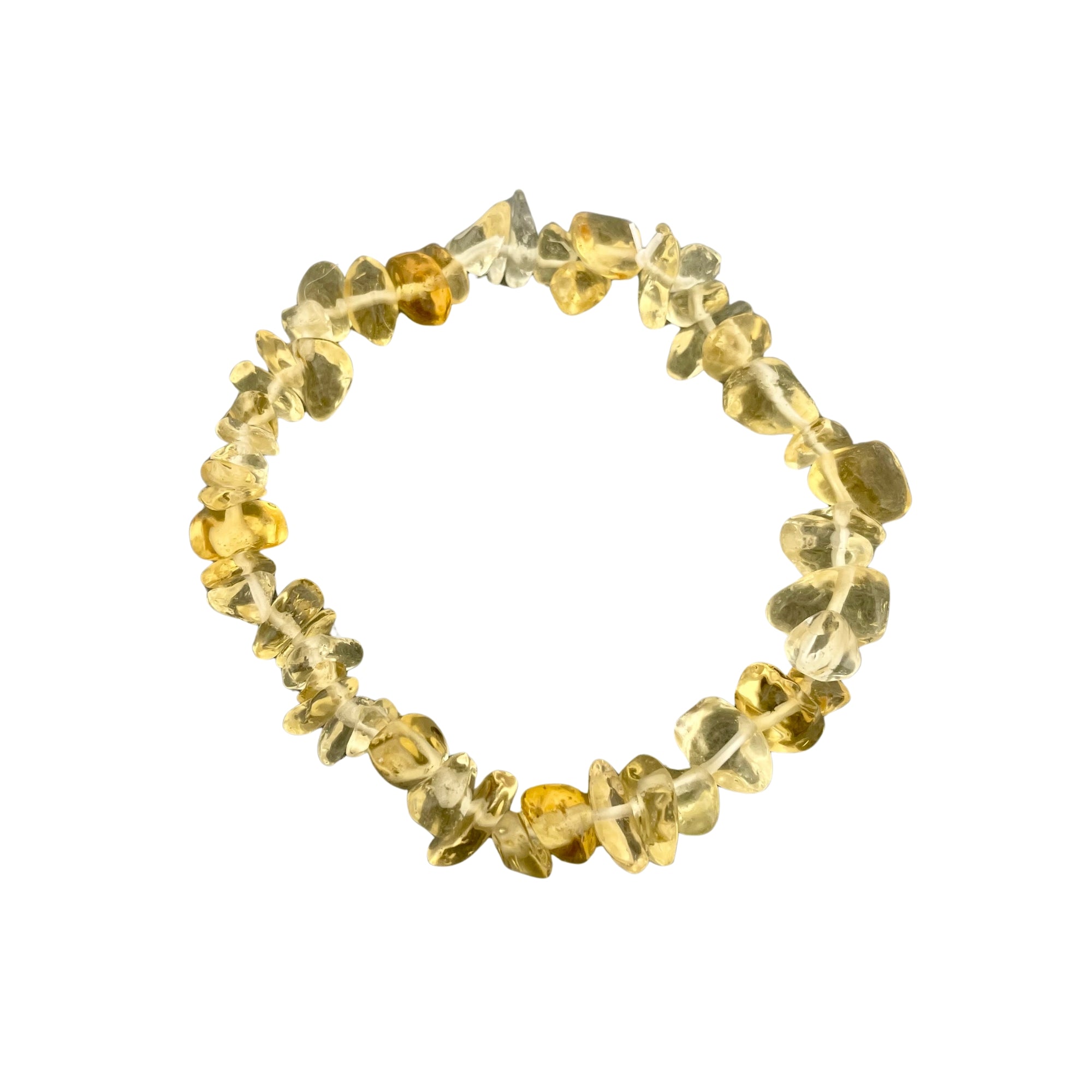 Handmade Citrine Stone Beaded Bracelet