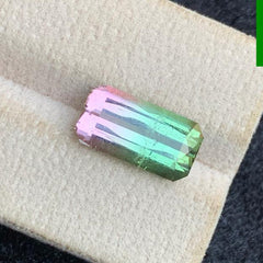 5.40ct Bi-Color Tourmaline Scissor Cut