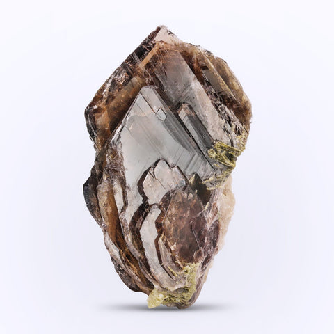 Rare Axinite Crystal With Epidote