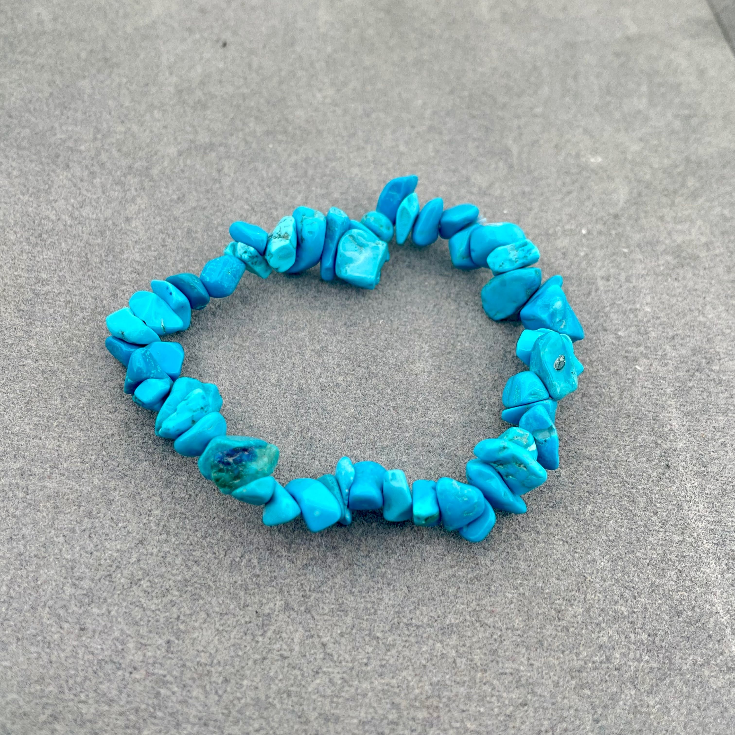 Handmade Turquoise Beaded Bracelet