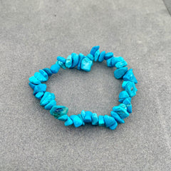 Handmade Turquoise Beaded Bracelet