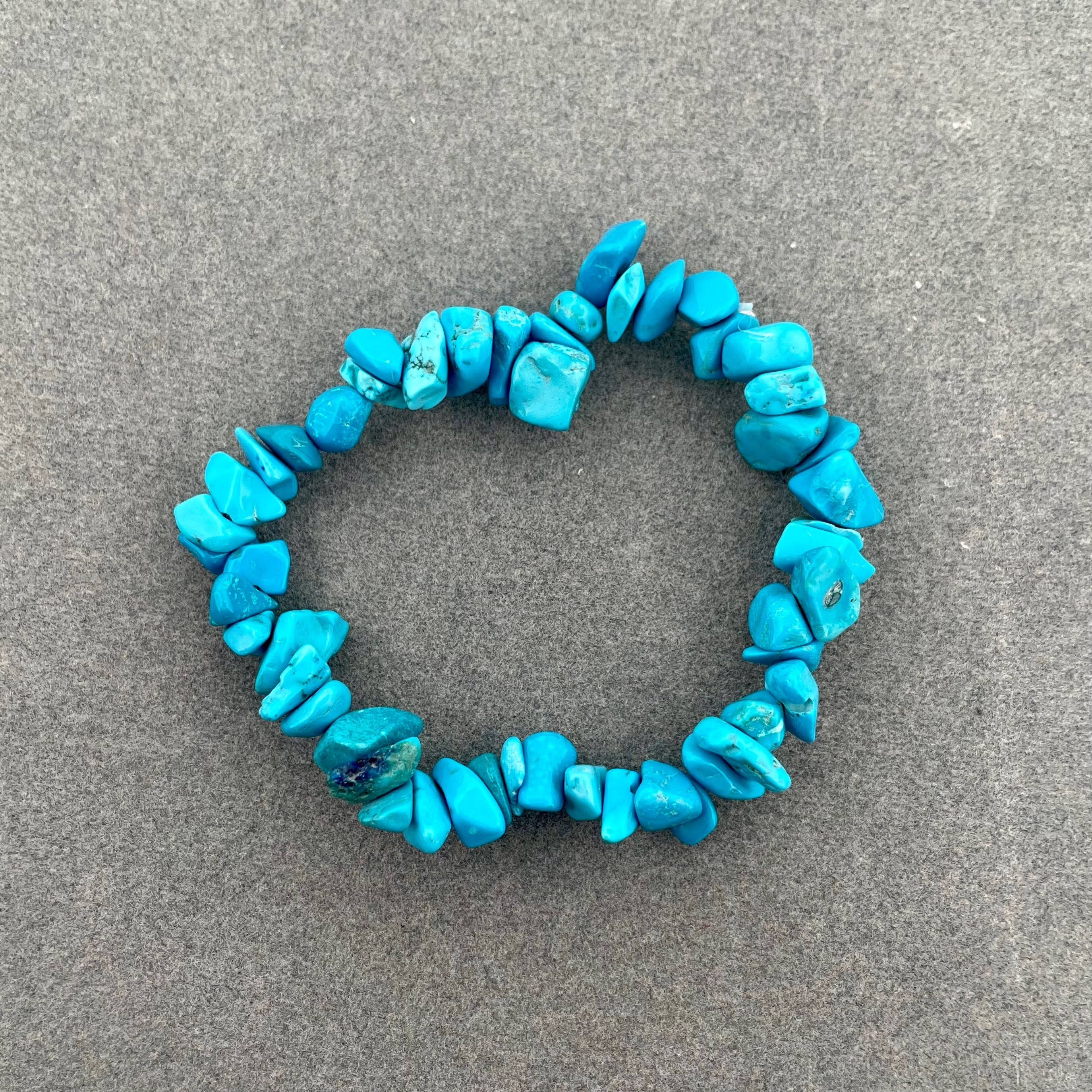 Handmade Turquoise Beaded Bracelet