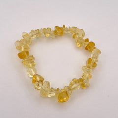 Handmade Citrine Stone Beaded Bracelet