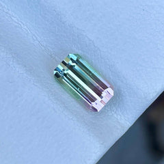 1.90 Carats Bi Color Tourmaline Stone