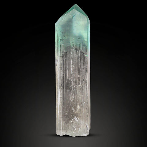 Bi color Hiddenite Kunzite Crystal