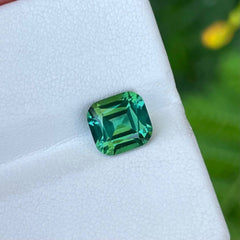 2.57 Carats Bluish Green Tourmaline